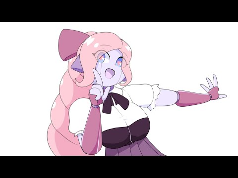 A Robot Girl dances to doodle song