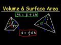 Surface Area and Volume of Pyramids