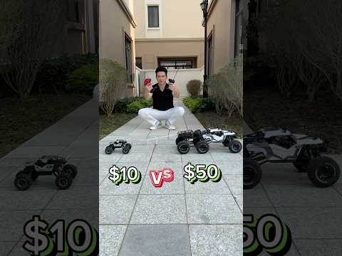 $10 vs $50 Rc monster car power test #shorts #car #toys