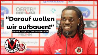 PK vor dem Heimspiel gegen Wiesbaden mit Marian Wilhelm & Yannick Tonye powered by Wintec Autoglas