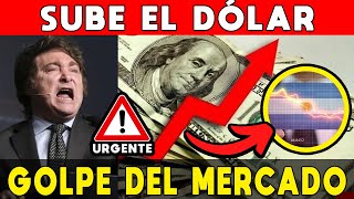 URGENTE 🚨 SUBE EL DÓLAR ⚠️ PÉRDIDA ELECCIONES MILEI DISPARA RIESGO PAÍS, CAEN BONOS Y ACCIONES