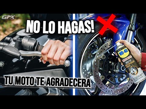 7 ERRORES QUE TODOS COMETEN CON SU MOTO!