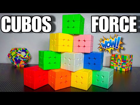 Convertí cubos normales en CUBOS FORCE paso a paso 😱 (¡Mira el resultado!)