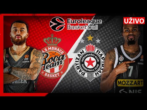 MONAKO - PARTIZAN UŽIVO *EuroLeague* Уживо #commentary