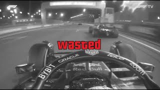 Perez Middle Finger to Gasly in Abu Dhabi