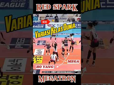 Keluarnya Variasi Langka mega#redsparks #megawatihangestri #megatron #vleague #vollykorea #megawati