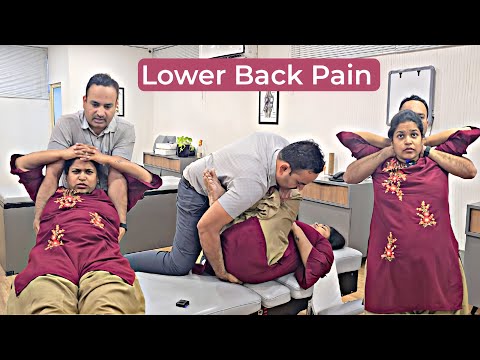 Sciatica Pain Back Pain Knee And Ankle pain Treatment By Chiropractor Dr.Mushtaque India 🇮🇳