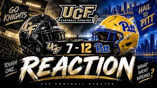 Reaction to UCF Football’s 12-7 Loss to Pittsburgh 