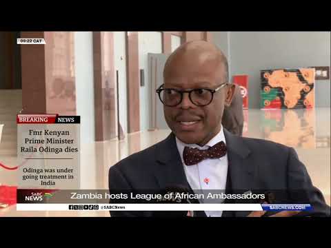 YouTube video thumbnail:  Zambia Hosts League of African Ambassadors