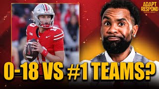 Ohio State QB Julian Sayin looks to break WILD streak against No. 1-ranked teams like Texas