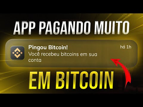 APP PAGANDO BITCOIN e ETHEREUM! COMO GANHAR CRIPTOMOEDAS DE GRAÇA - SEM INVESTIR DINHEIRO ou MINERAR