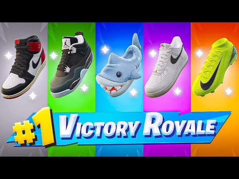 CHAUSSURE ALÉATOIRE CHALLENGE sur FORTNITE ! 👟