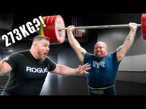 Worlds Strongest Man MAX JERK | Ft. Joe Kovacs