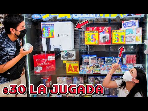 Una PLAYSTATION 5 Y SWITCH como PREMIO en MAQUINA EXPENDEDORA en Japon !