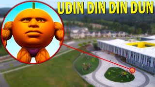 Drone Catches UDIN DIN DIN DUN IN REAL LIFE!! *ITALIAN BRAINROT CHARACTER*