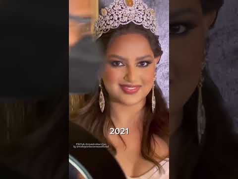 Volvió la REINA 😱👑 #missuniverso #harnaazsandhu  #missuniverse