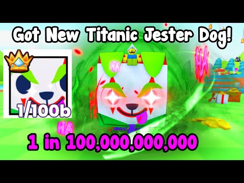 I Got New 1 in 100B Titanic Jester Dog In Pets Go!