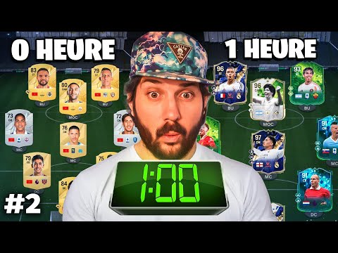 Je recommence FC 25 à 0 !! ( 1H00 AVEC 200 EURO ) LA TEAM PASSE DE BRONZE A FULL SPECIAL ! FC25 #2