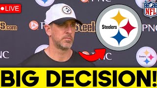 🚨STEELERS WAITING ON RODGERS ⏳ Big Decision Coming Soon!? Steelers News 2026!