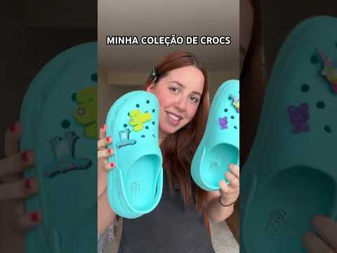 MINHA COLEÇÃO DE CROCS #humor #crocs