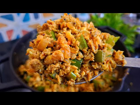 Capsicum egg Masala Tamil | குடைமிளகாய் முட்டை மசாலா | Egg burji | Muttai podimas | Egg fry Tamil