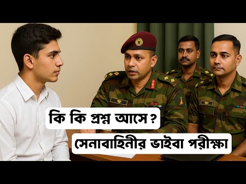 সেনাবাহিনীর ভাইভা পরীক্ষা কেমন হয়? সৈনিক পদে নির্বাচনের বাস্তব দৃশ্য | Army Viva Interview