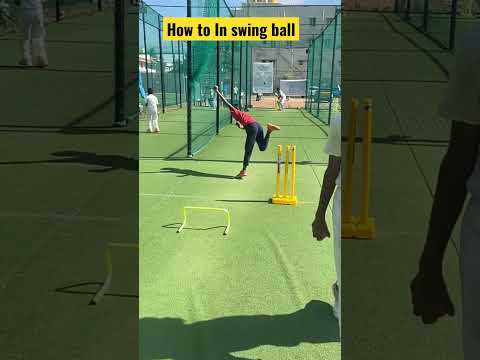 How to in swing ball #cricket #cricketcoaching #cricketlover #shorts #shortcricket #bowling #ipl