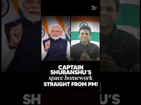 Shubhanshuโs Space Homework from PM Modi | Vision for Viksit Bharat