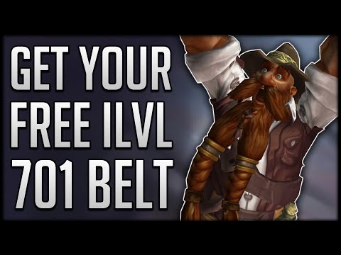 EASY GEAR UPGRADE - How To Get Your FREE ilvl 701 Belt in Patch 11.1.7