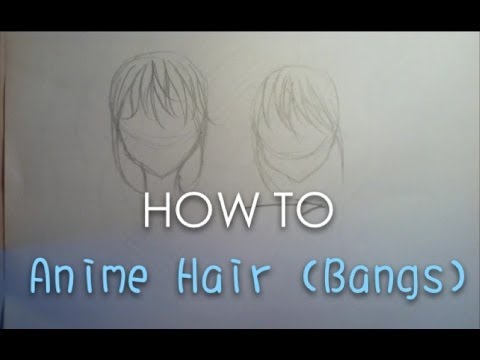 Anime Drawing Tutorial - Hair