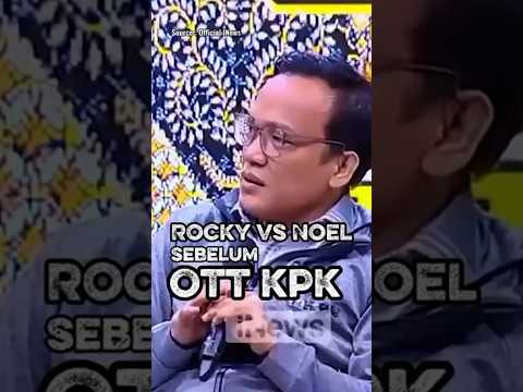 Noel Pernah Dipermalukan Rocky Gerung Sebelum OTT KPK ✌😅 #RockyGerung #ImmanuelEbenezer
