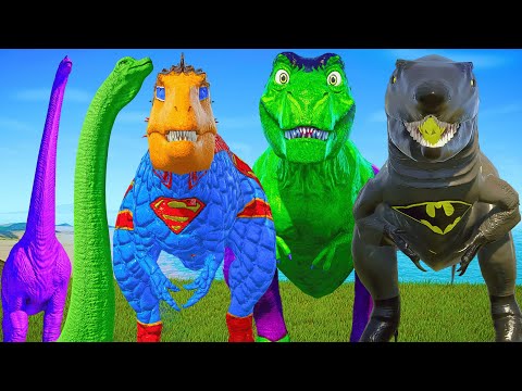 Spiderman Godzilla vs Bumpy: Epic Jurassic Battle! Captain America Vs.  Ultimasaurus