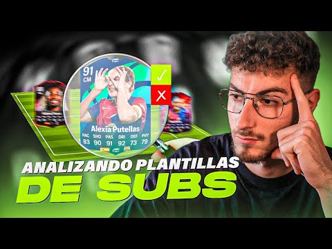 REVISANDO y MEJORANDO EQUIPOS de SUBS para FUT CHAMPIONS! | FC 25