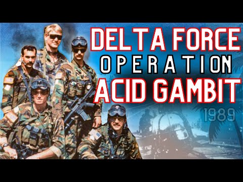 This INSANE Delta Force Prison Raid Changed Spec Ops Forever... (Operation Acid Gambit 1989)