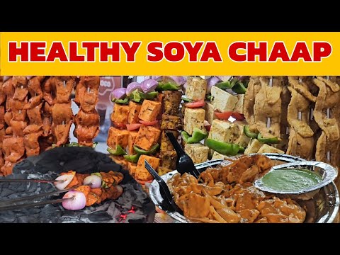 Healthy Soya Chaap #indiastreetfood