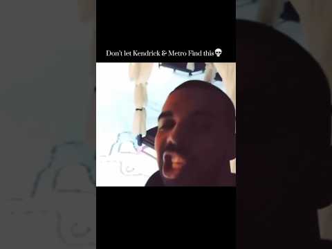 Don’t let #kendricklamar find this ? #drake