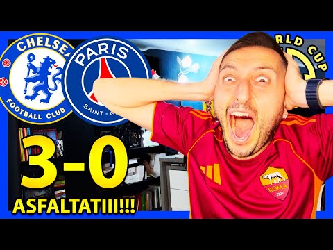 CHELSEA-PSG 3-0: GLI INGIOCABILI SONO STATI ASFALTATIII‼️ MARESCA CAMPIONEEE‼️😱