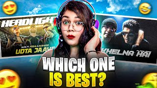 Free Fire Dj Alok Song 😱VS Bade Bhaiya Humko Free Fire Khelna He Total Gaming😱 || Which Song Is Best