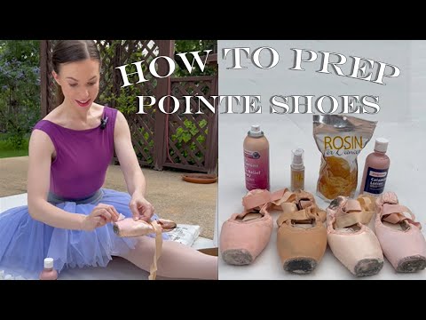 How pros prep pointe shoes for the Stage