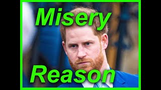 REASON FOR PRINCE HARRY'S MISERY & WHY HE & MEGHAN SHOULD NOT BE TREATED THE SAME.