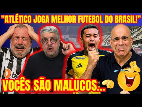 🤣🤣 ATLETICANO PASSANDO VERGONHA AO VIVO "QUEM JOGA MELHOR FUTEBOL DO BRASIL?? OPINEM...