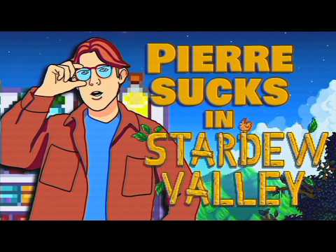 Shopping at Pierre's in Stardew Valley