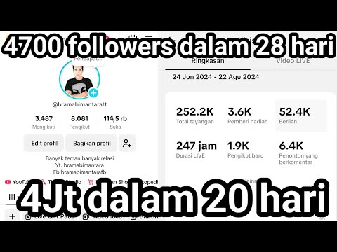 Cara hasilkan uang 4jt dari live tiktok dalam waktu 20 hari