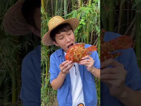 Do you know what kind of fish this is?|Chinese Mountain Forest Life and Food #Moo TikTok#FYP