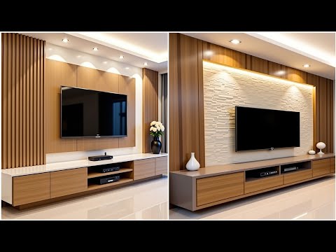 300 Modern Living Room TV Unit Design Ideas 2025 | TV Wall Decoration Ideas & Home Interior Trends