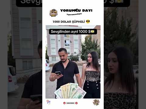 Sosyal deneyde eşinin yanında sevgilisini arayıp ayrıldığıını söyleyen adam 1000$aldı #komikyorumlar