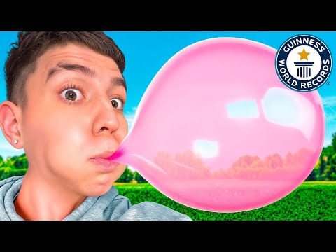 Я ПОБИЛ 20 РЕКОРДОВ ГИННЕСА! ОГРОМНАЯ ЖВАЧКА (ЛАЙФ РОЛИК) ! ОЧЕНЬ СМЕШНО