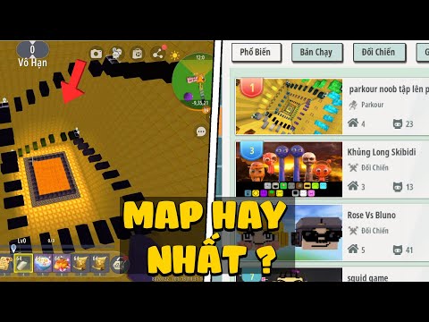 Đây là map nằm trong top 1 bảng xếp hạng hiện tại trong Mini World