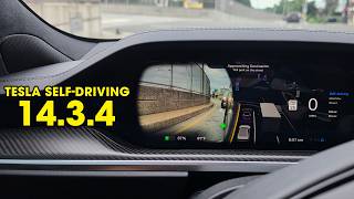 Tesla Self-Driving 14.3.4 - First Impressions