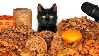 [1 Hour] Cat ASMR Eating Wet Food Compilation